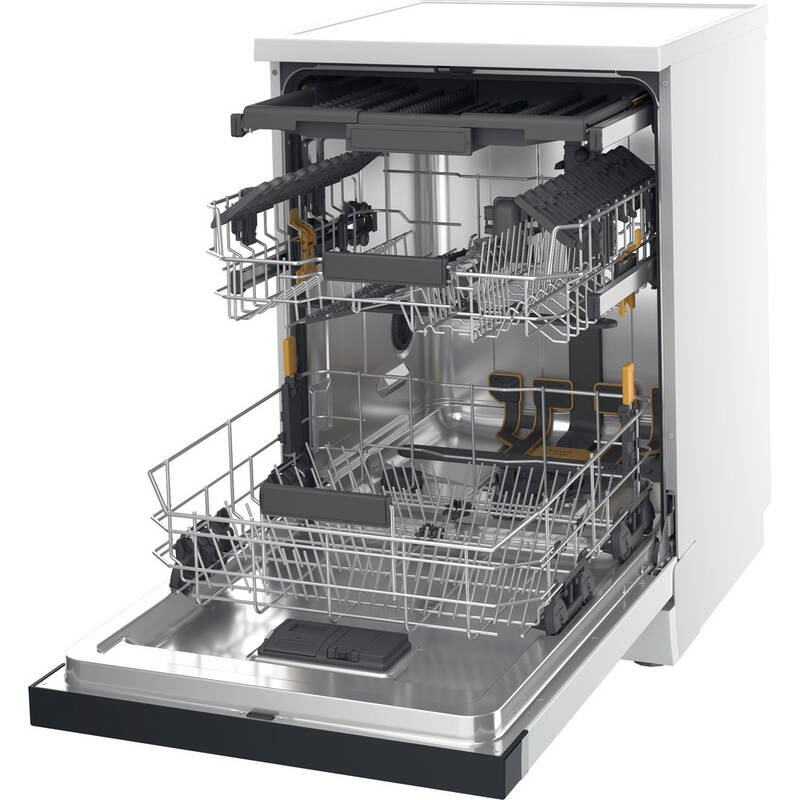 Volně stojící myčka nádobí Whirlpool W7F HS31, bílá 