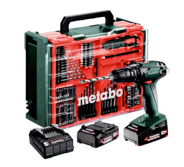 Aku vrtačka Metabo SB 18 Set MD (s baterií)