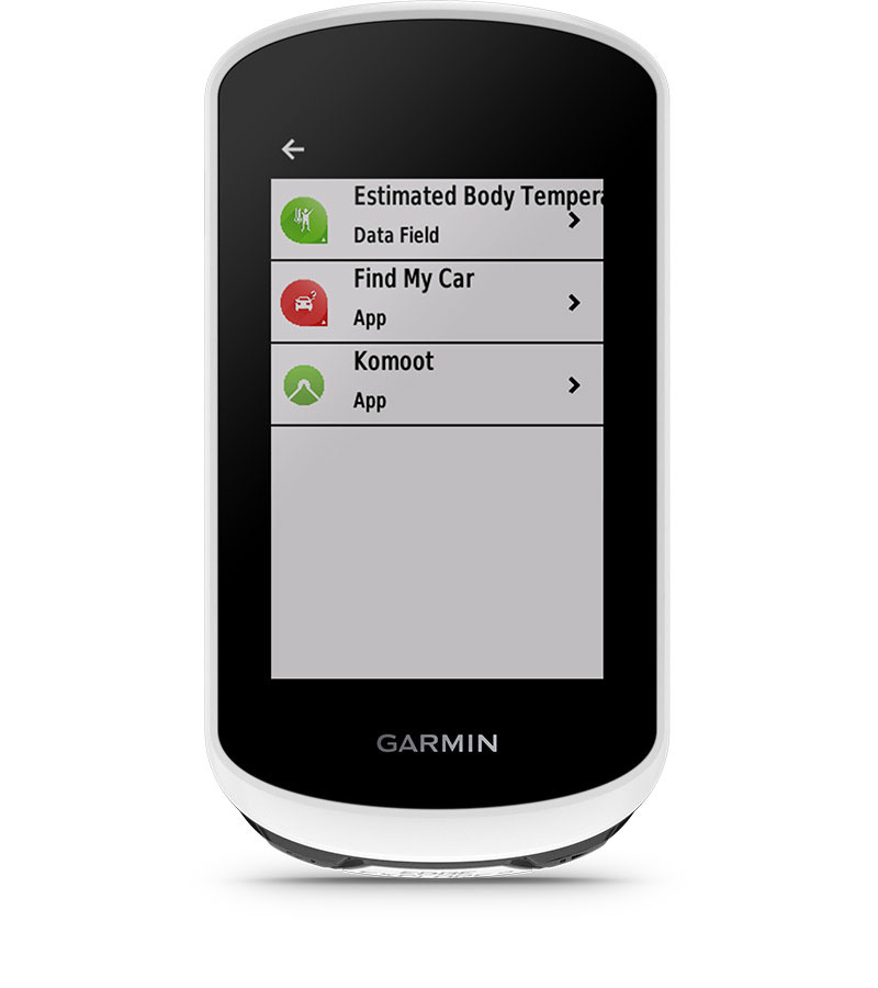 Cyklopočítač s GPS Garmin EDGE Edge Explore 2 černý/bílý