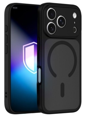 Kryt na mobil 3mk Misty MagCase na Apple iPhone 17 Pro - černý