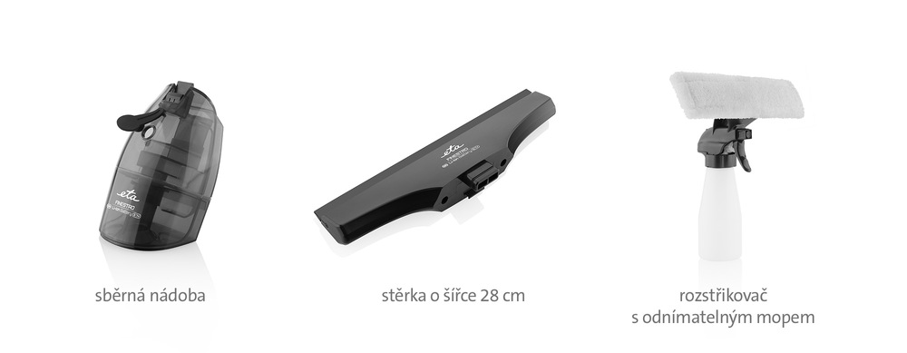 Čistič oken ETA Finestro 3262 90000 bílý Čistič oken ETA Finestro 3262 90000 bílý
