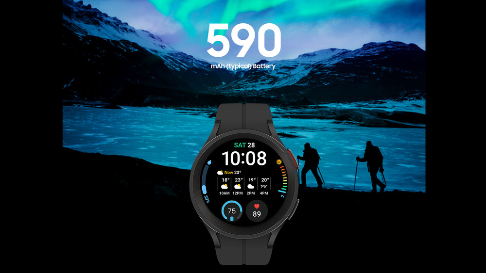 Chytré hodinky Samsung Galaxy Watch5 Pro 45mm černé Chytré hodinky Samsung Galaxy Watch5 Pro 45mm černé