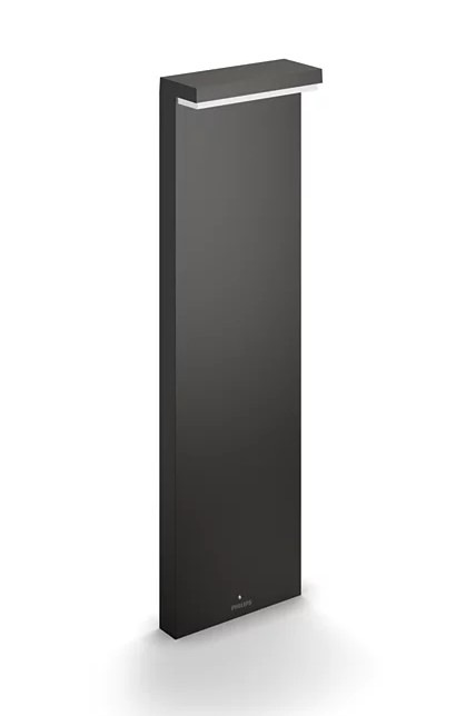 Venkovní svítidlo Philips Bustan Post, LED - antracitové