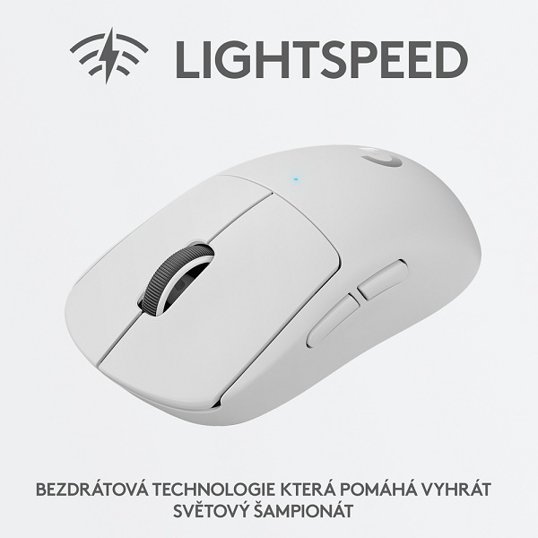 Myš Logitech Gaming PRO X Superlight bílá Myš Logitech Gaming PRO X Superlight bílá