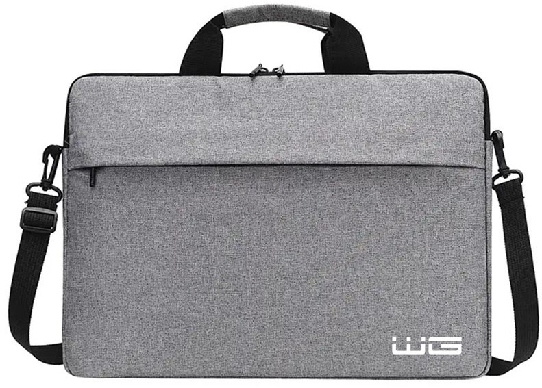 Brašna na notebook WG WG3 na 15,6" - šedá