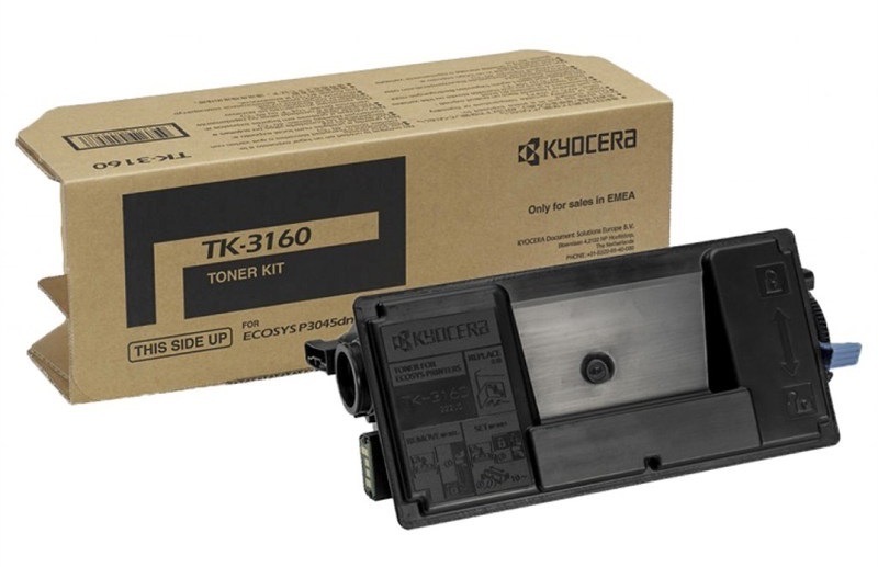 Toner Kyocera TK-3160, 1T02T90NL0, 12500str. černý