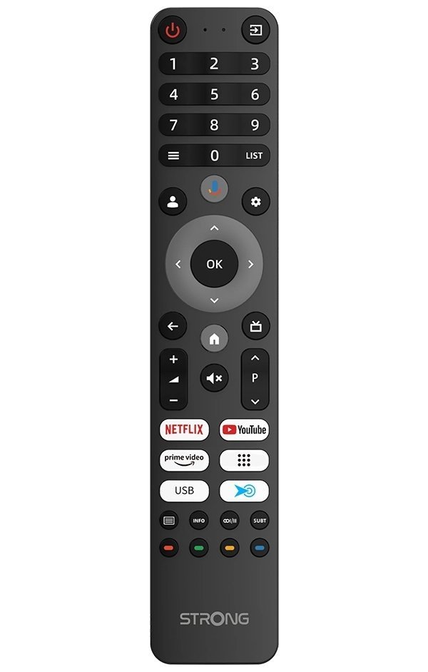Televize Strong SRT50UG7773C Chytrý ovladač k televizi Strong SRT50UG7773C
