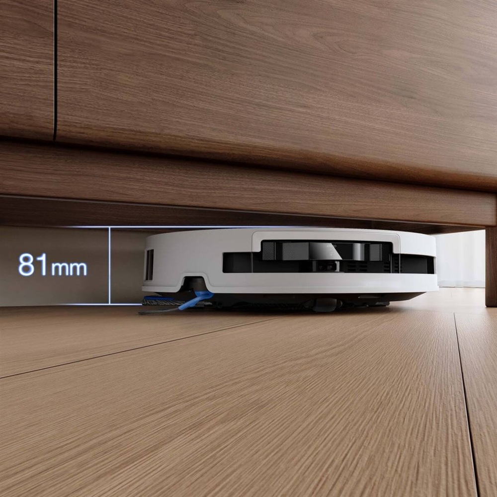 Robotický vysavač ECOVACS DEEBOT T50 OMNI Gen3 WHITE vysoký pouhých 8,1 cm