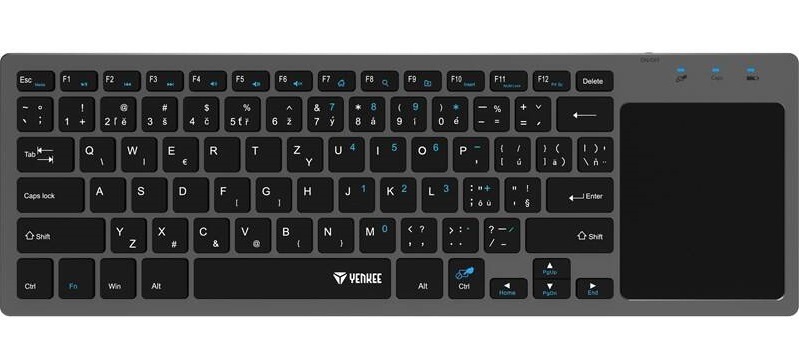 Klávesnice YENKEE YKB 5000CS WL černá/šedá