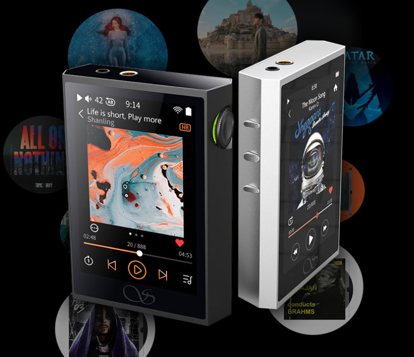 HiFi přenosný digitální přehrávač Shanling M1 Plus černý HiFi přenosný digitální přehrávač Shanling M1 Plus černý