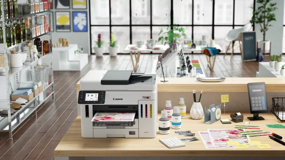 Tiskárna multifunkční Canon MAXIFY GX7140 bílá Tiskárna multifunkční Canon MAXIFY GX7140 bílá