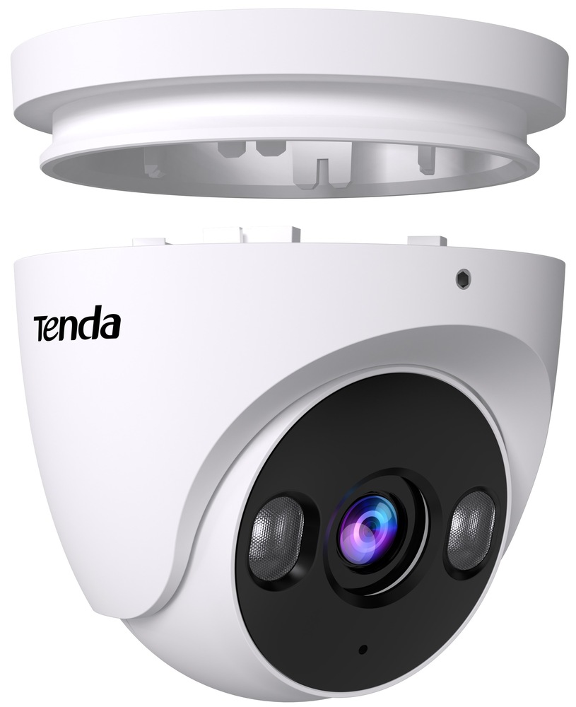 Kamera Tenda Turret TC3T24C-PS(2.8mm) PoE 4MPx bílá