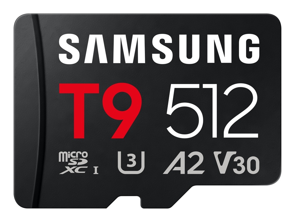 Paměťová karta Samsung T9 512 GB MicroSDXC U3 A2 V30