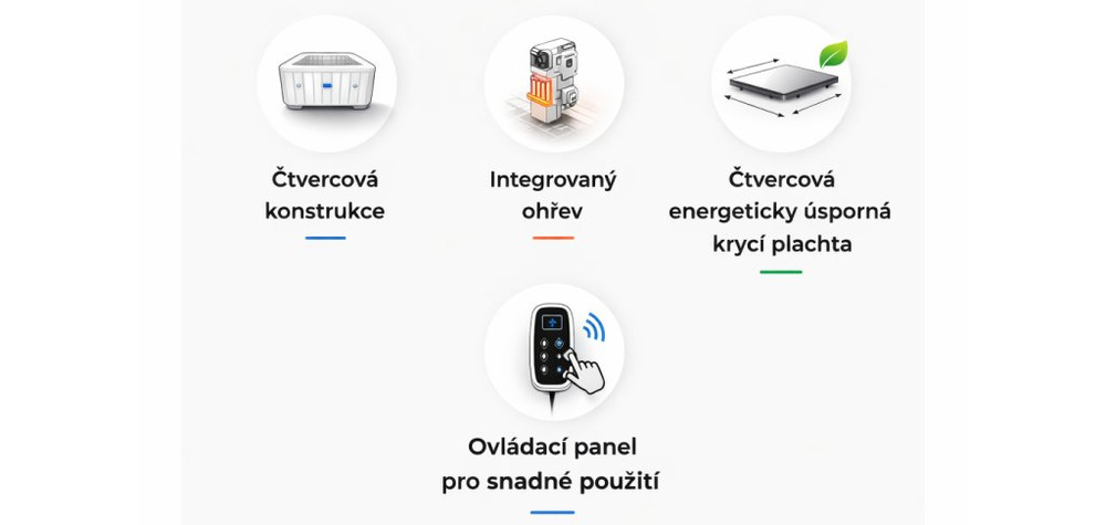 Vířivka CF Pacific hnědá Vířivka CF Wave Pacific 4 Grey Ratan součástí vybavení je i praktický izolační kryt, který pomáhá šetřit energii