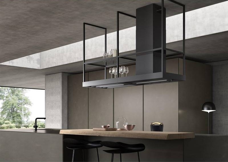 Odsavač par Faber T-SHELF BK MATT A180 černý Faber T-SHELF BK MATT A180, černá