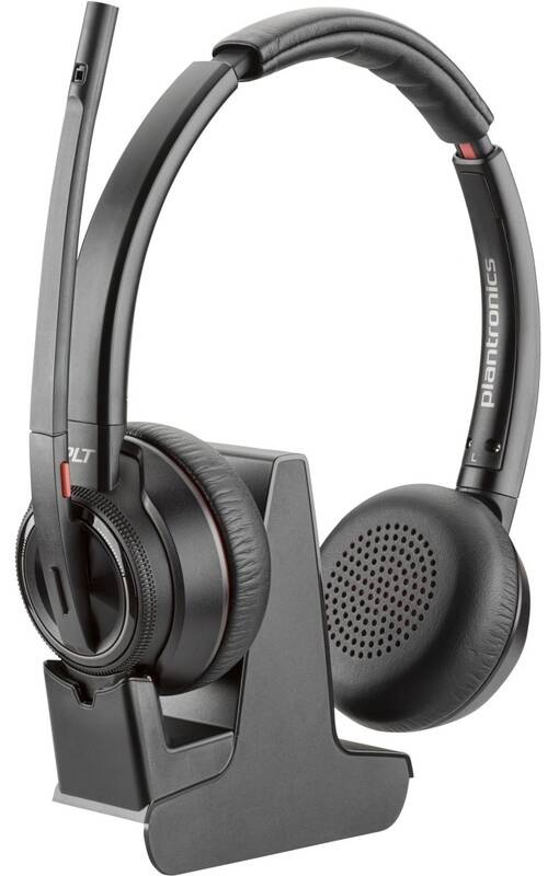 Headset HP Poly Savi W8220-M, stereo, MSFT černý