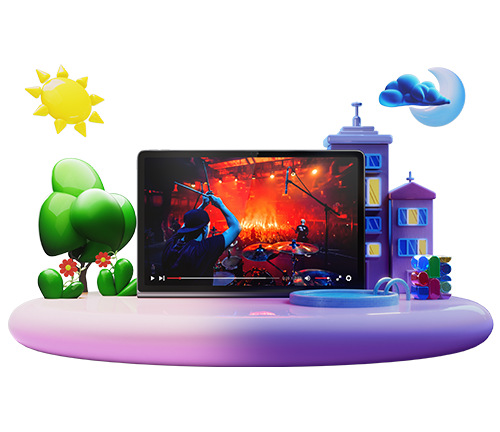 Dotykový tablet Lenovo Tab Plus 8 GB / 256 GB šedý