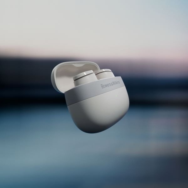Sluchátka Bowers & Wilkins Pi6 - světle šedá Sluchátka Bowers & Wilkins Pi6 - světle šedá