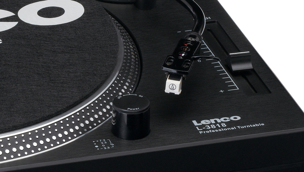 Kvalitní MM přenoska Audio Technica přináší čistý zvuk plný detailů