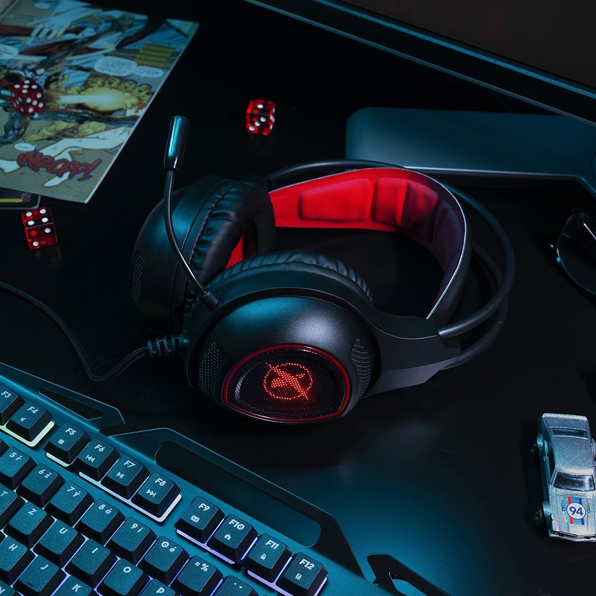 Headset Niceboy ORYX X200 černý