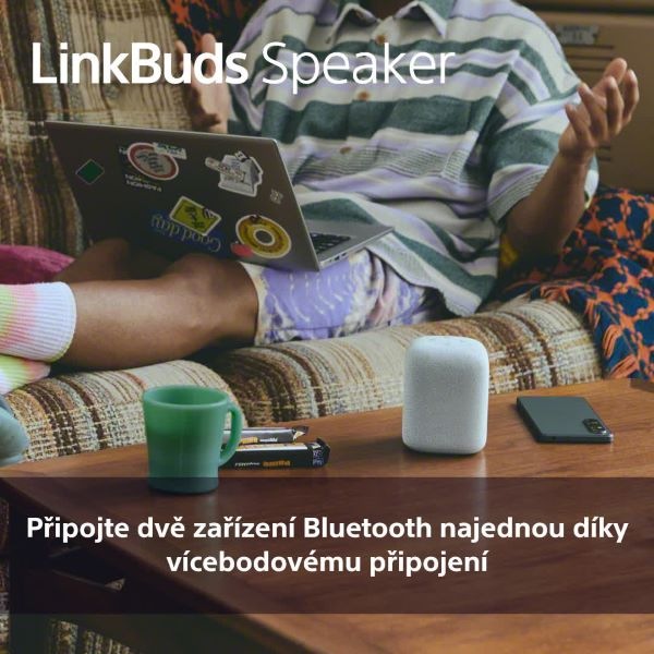 Přenosný reproduktor Sony LinkBuds Speaker černý Přenosný reproduktor Sony LinkBuds Speaker, černý