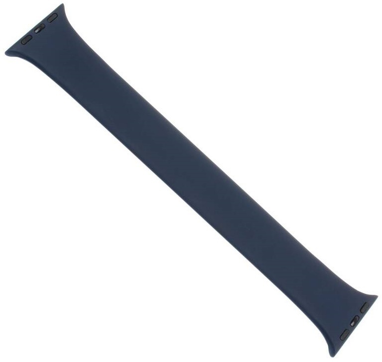 Řemínek FIXED Silicone Strap na Apple Watch 42/44/45/49 mm, velikost S modrý