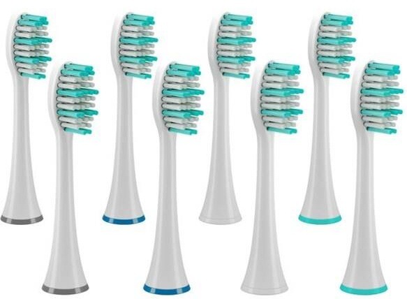 Náhradní hlavice TrueLife SonicBrush UV Heads White Standard (8 ks) bílá