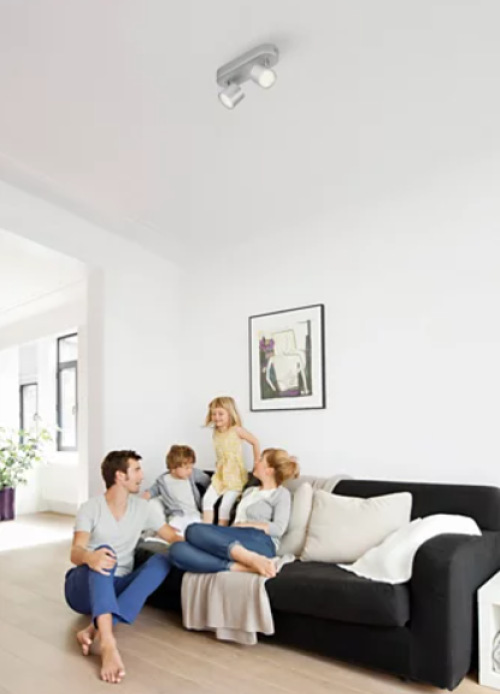 Bodové svítidlo Philips Star, 2xLED černé Bodové svítidlo Philips Star, 2xLED černé