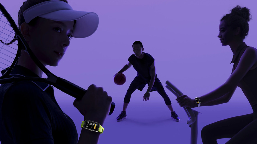 Fitness náramek Huawei Band 10 modrý Huawei Band 10, modrá