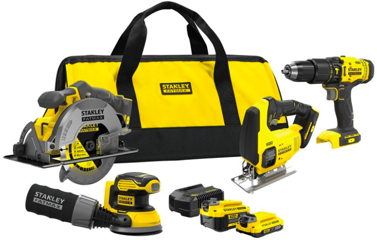 Sada aku nářadí Stanley FatMax SFMCK412MDS-QW (s baterií)