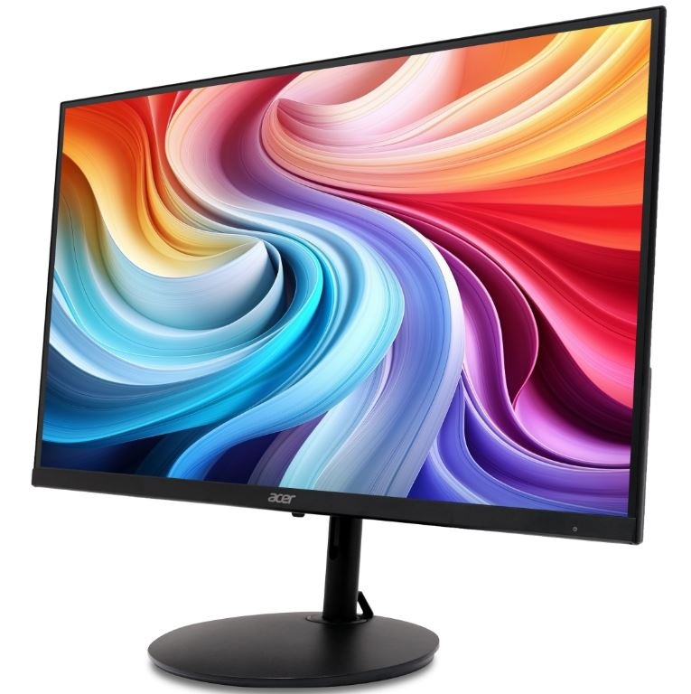 Monitor Acer SH242YEbmihux černý Monitor Acer SH242YEbmihux v detailu ze přední strany