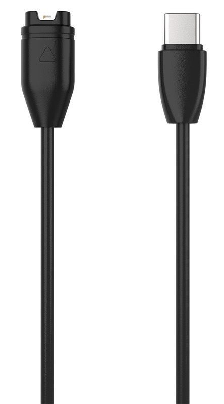 Nabíjecí kabel FIXED na hodinky Garmin, délka 2 m, černá barva