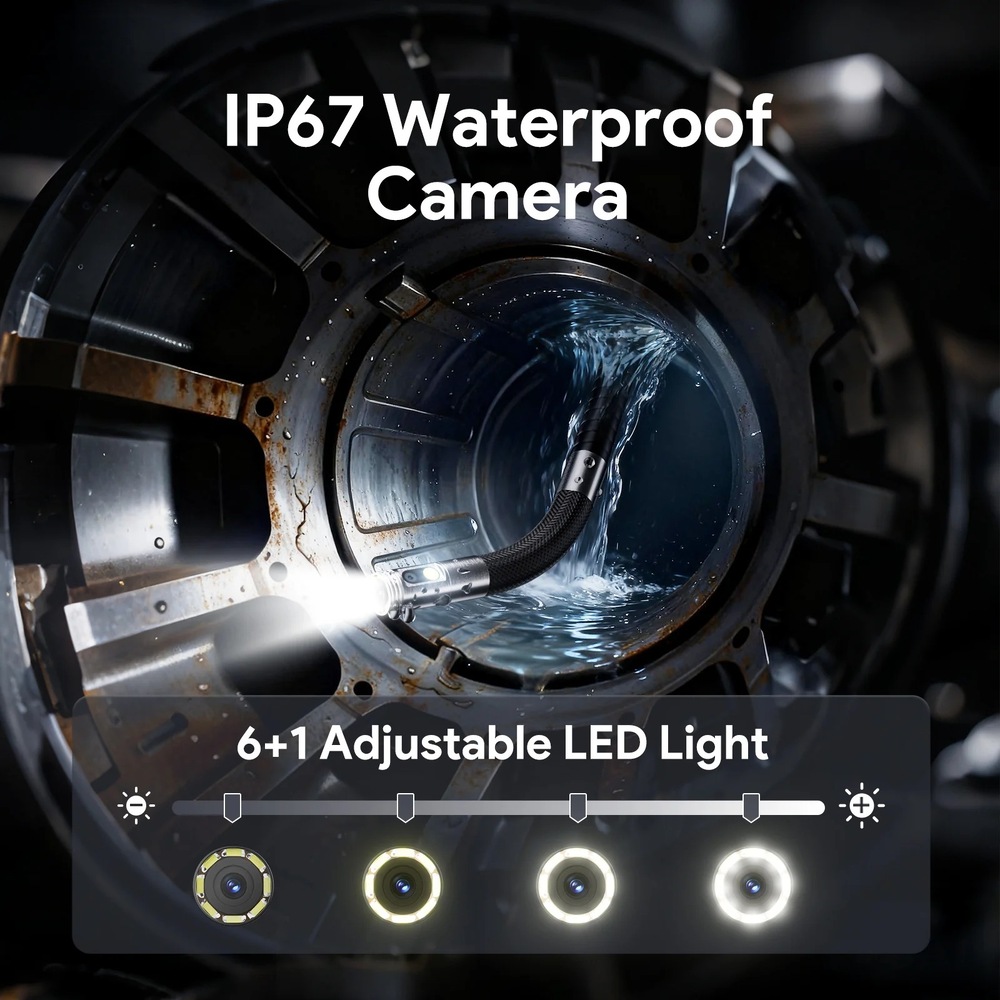 Inspekční kamera DEPSTECH DS660SL-1,5 DEPSTECH DS660SL-1,5 je odolná dle IP67