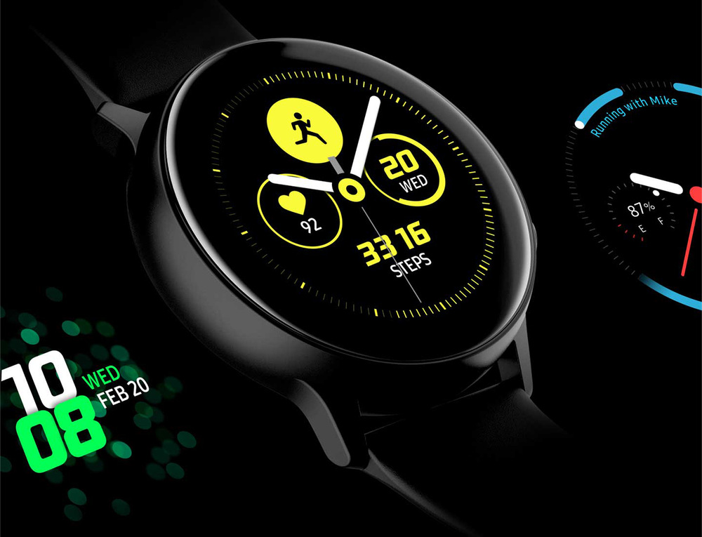 Chytré hodinky Samsung Galaxy Watch Active zelená Chytré hodinky Samsung Galaxy Watch Active zelená