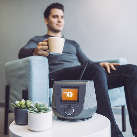 Internetový radiopřijímač s DAB+ Hama DIR3200SBT bílý Internetový radiopřijímač s DAB+ Hama DIR3200SBT bílý