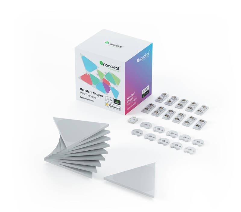 Nanoleaf Shapes Triangles Mini Expansion Pack 10ks