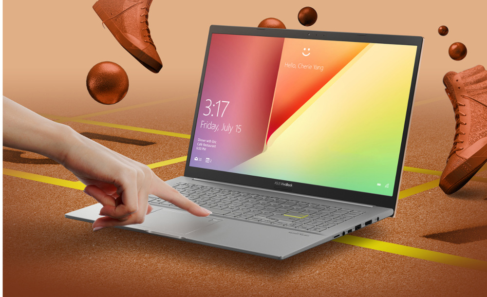 Notebook Asus VivoBook 15 (K513EA-BQ674T) stříbrný