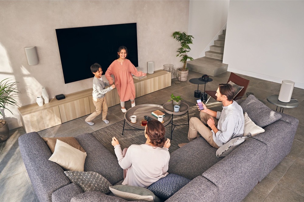 Soundbar Sony HT-A7000 černý Soundbar Sony HT-A7000, streamování hudby, Spotify