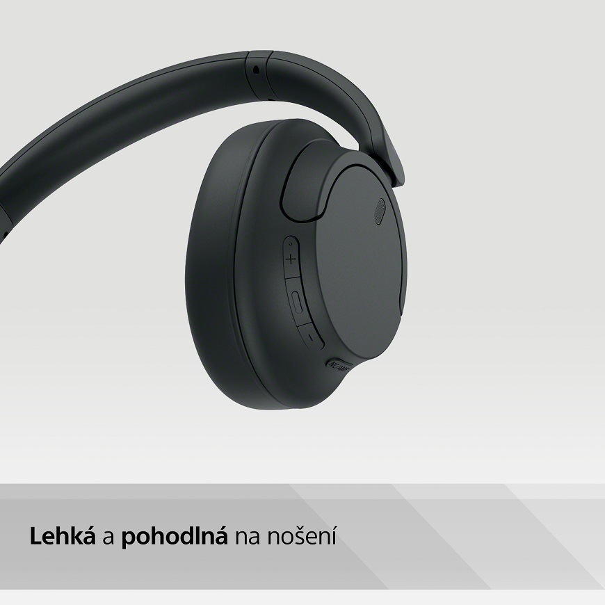 Sluchátka Sony WH-CH720 černá Sluchátka Sony WH-CH720N, černá, komfort při nošení
