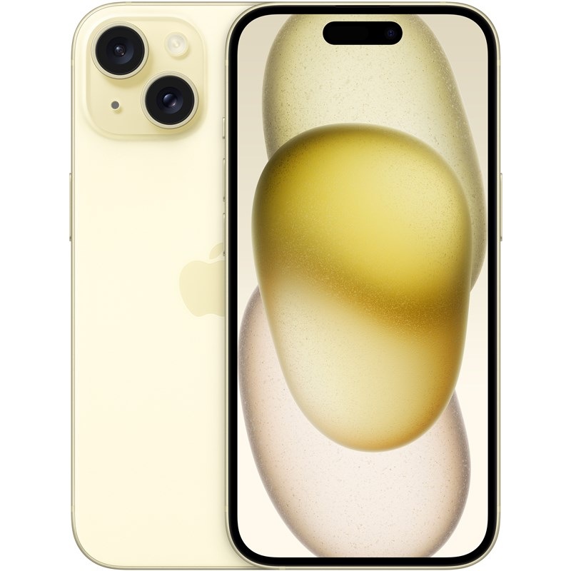 Mobilní telefon Apple iPhone 15 512 GB Yellow