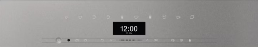 Vestavné espresso Miele CVA 7440 nerez Vestavné espresso Miele CVA 7440 nerez