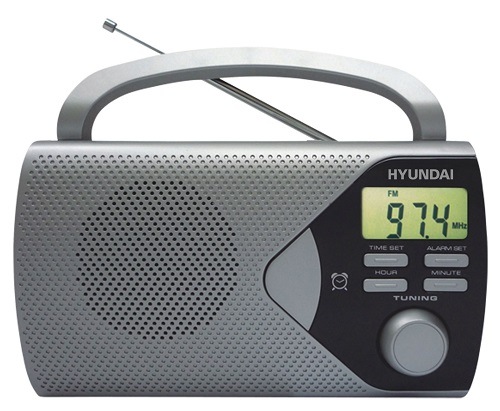 Rádio Hyundai PR 200S, stříbrná
