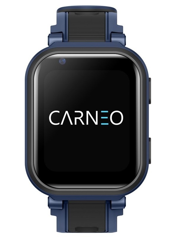 Chytré hodinky Carneo GuardKid+ 4G Ultra 2nd gen., modrá barva.