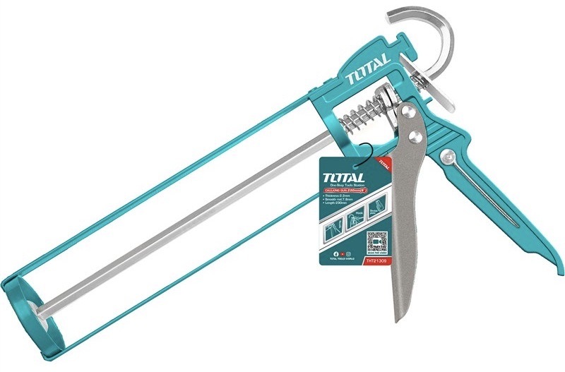 Pistole Total Tools na silikon, délka 235 mm