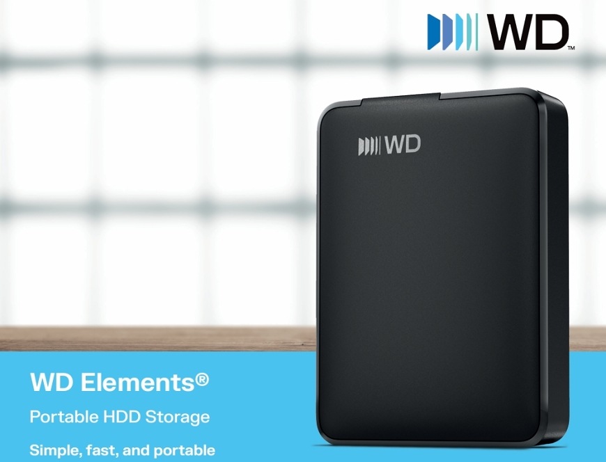 Disk WD Elements Portable umožňuje snadno zálohovat fotografie, videa i dokumenty a mít je vždy po ruce