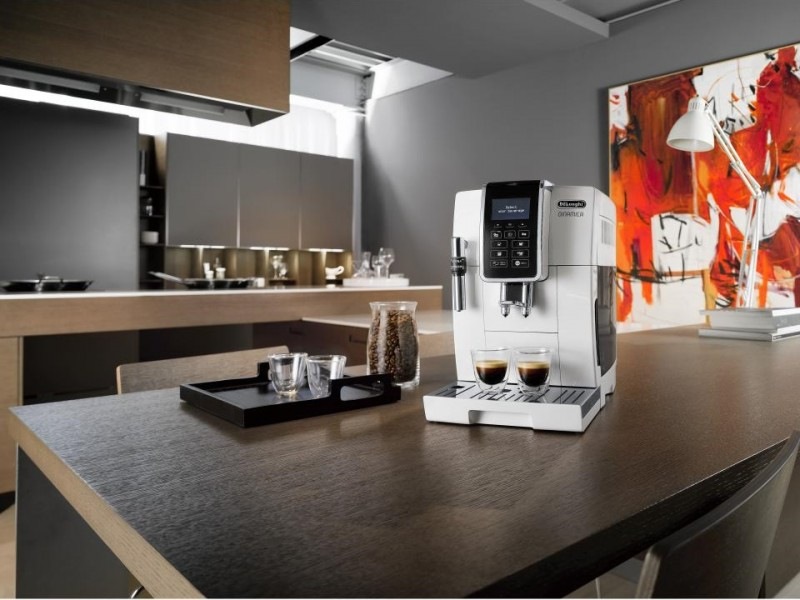 Espresso De'Longhi Dinamica ECAM 350.35W bílé Espresso De'Longhi Dinamica ECAM 350.35W bílé