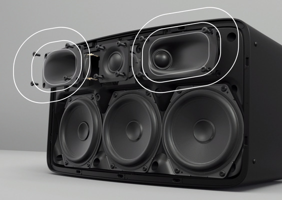 Reproduktor SONOS Five bílý