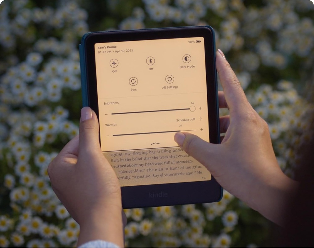 Čtečka e-knih Amazon Kindle Paperwhite 2024 16 GB - s reklamou černá Čtečka e-knih Amazon Kindle Paperwhite 2024 16 GB - s reklamou černá