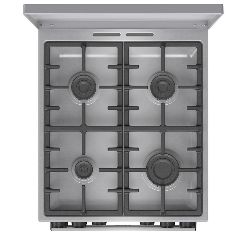 Sporák Gorenje MEKS5141XM, nerezová, BigSurface