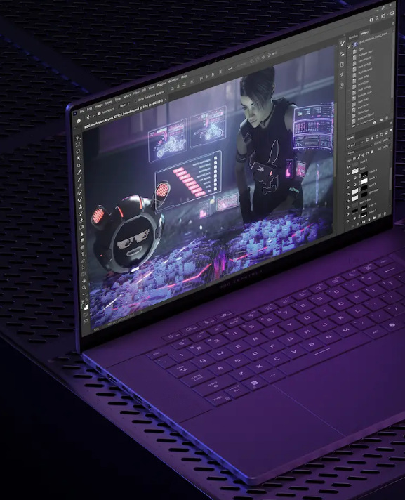Notebook Asus ROG Zephyrus G16 šedý Notebook Asus ROG Zephyrus G16 šedý